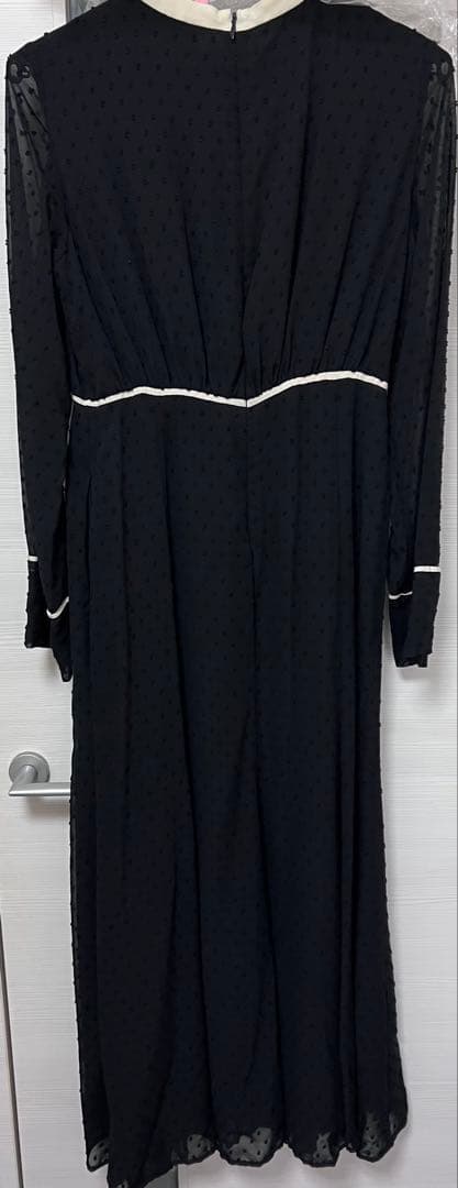 【CLANE】DOT CUT JAQUARD ONE PIECE