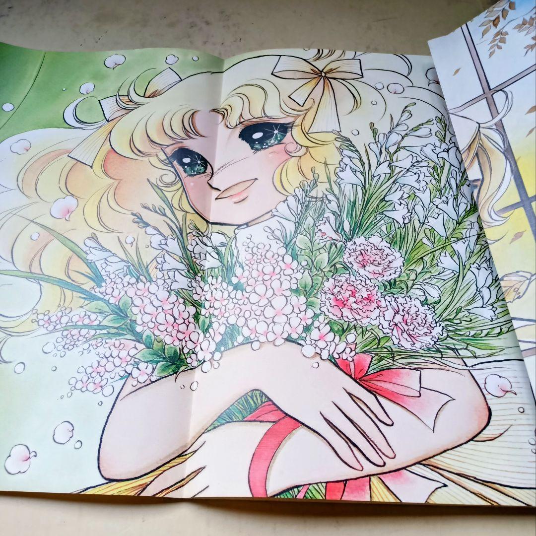 キャンディ・キャンディ イラスト集　ＰＡＲＴ１.２セット　下敷き他付録付き