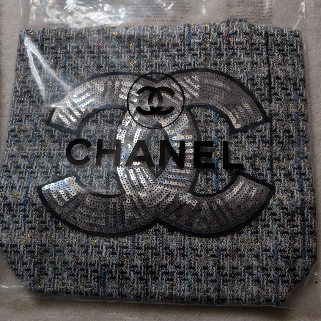 ✴*︎様 CHANEL ツイードトートバッグ スパンコール