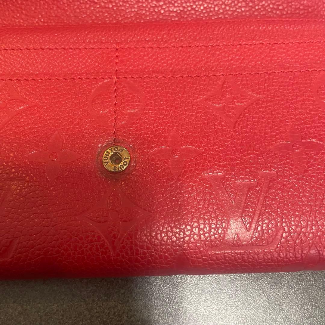 ルイヴィトン ポルトフォイユサラ モノグラム アンプラント