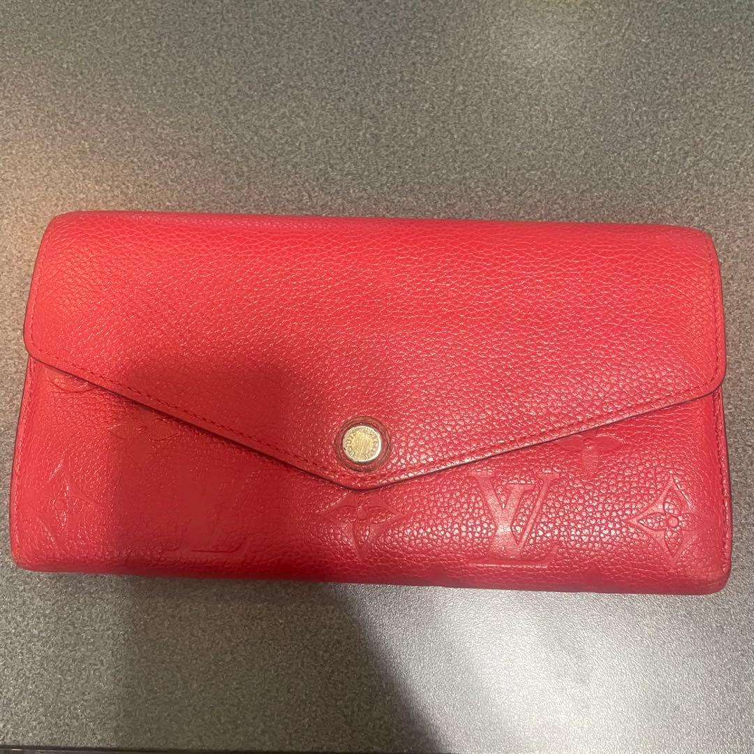 ルイヴィトン ポルトフォイユサラ モノグラム アンプラント