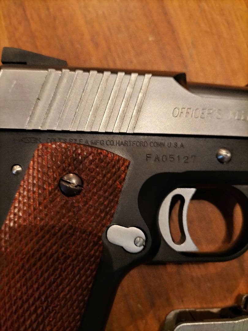 ふかぢゃ.45Elite carry wamagnablowback