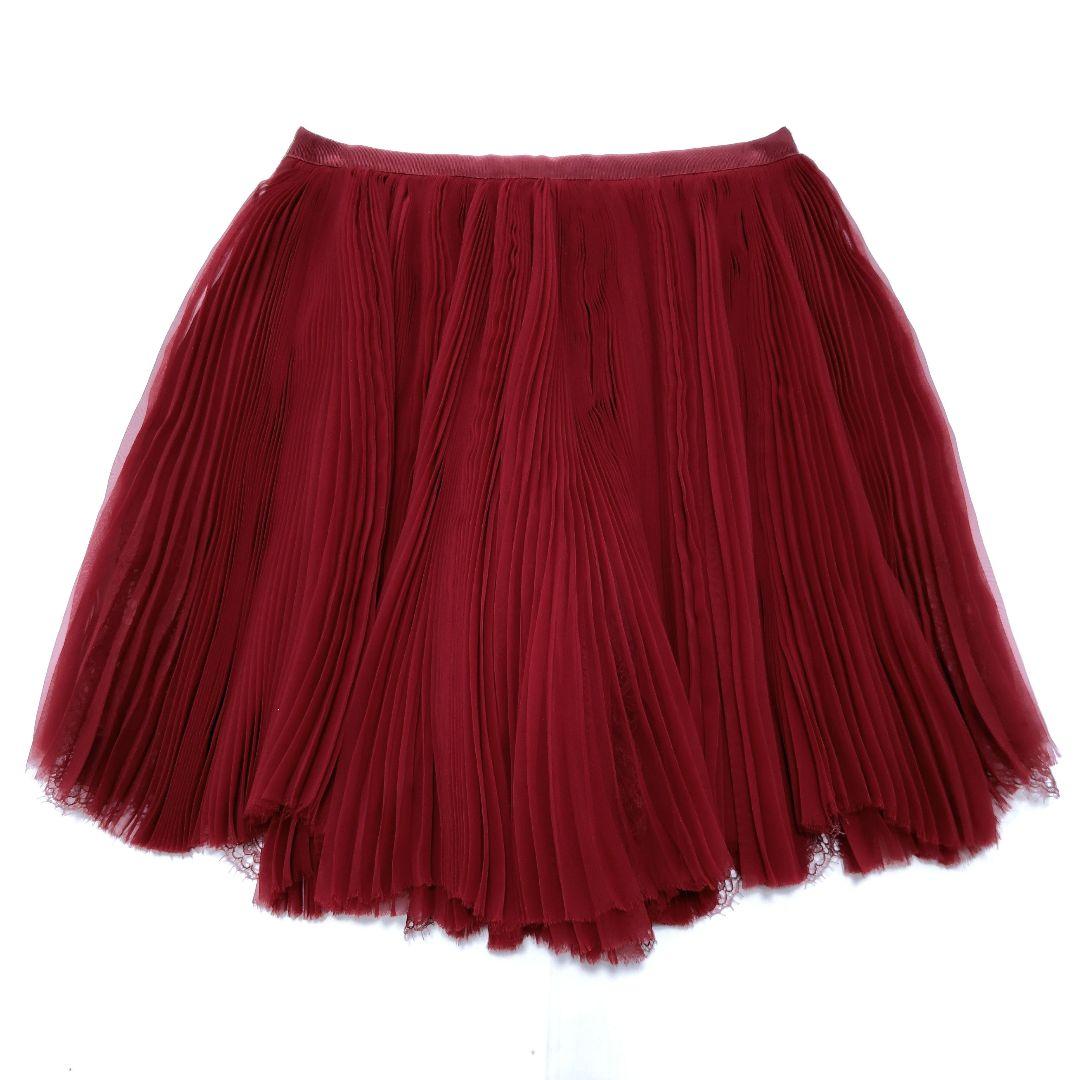 【美品】sacai サカイ プリーツ切替 キュロット風パンツ ドッキング レース