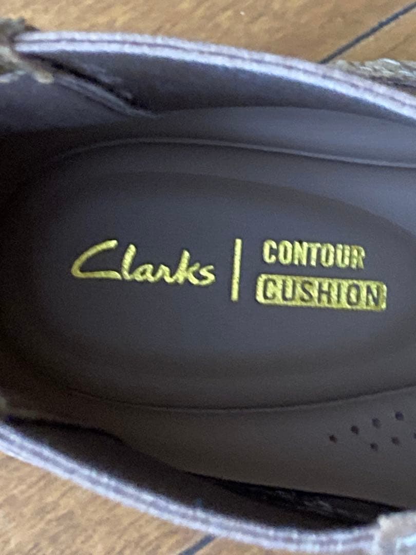 クラークス サイドゴアブーツ ブラウン UK7／US8