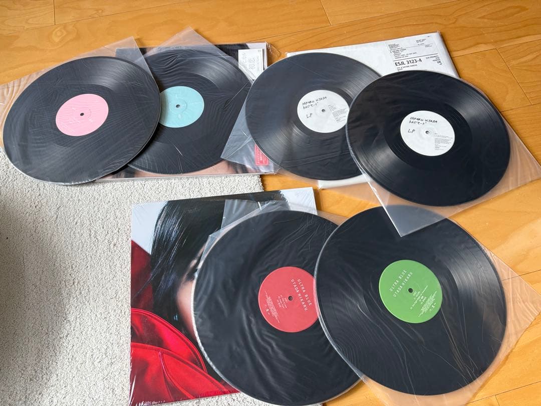 宇多田ヒカル　レコード　LP BADモード　初恋　ULTRA BLUE 3作品
