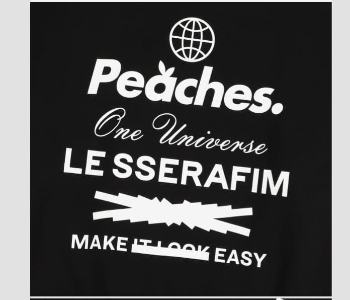 LE SSERAFIM ルセラフィム スウェット トレーナー М