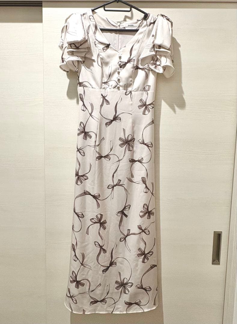 SNIDEL sustainableリボンプリントワンピース PBEG 2