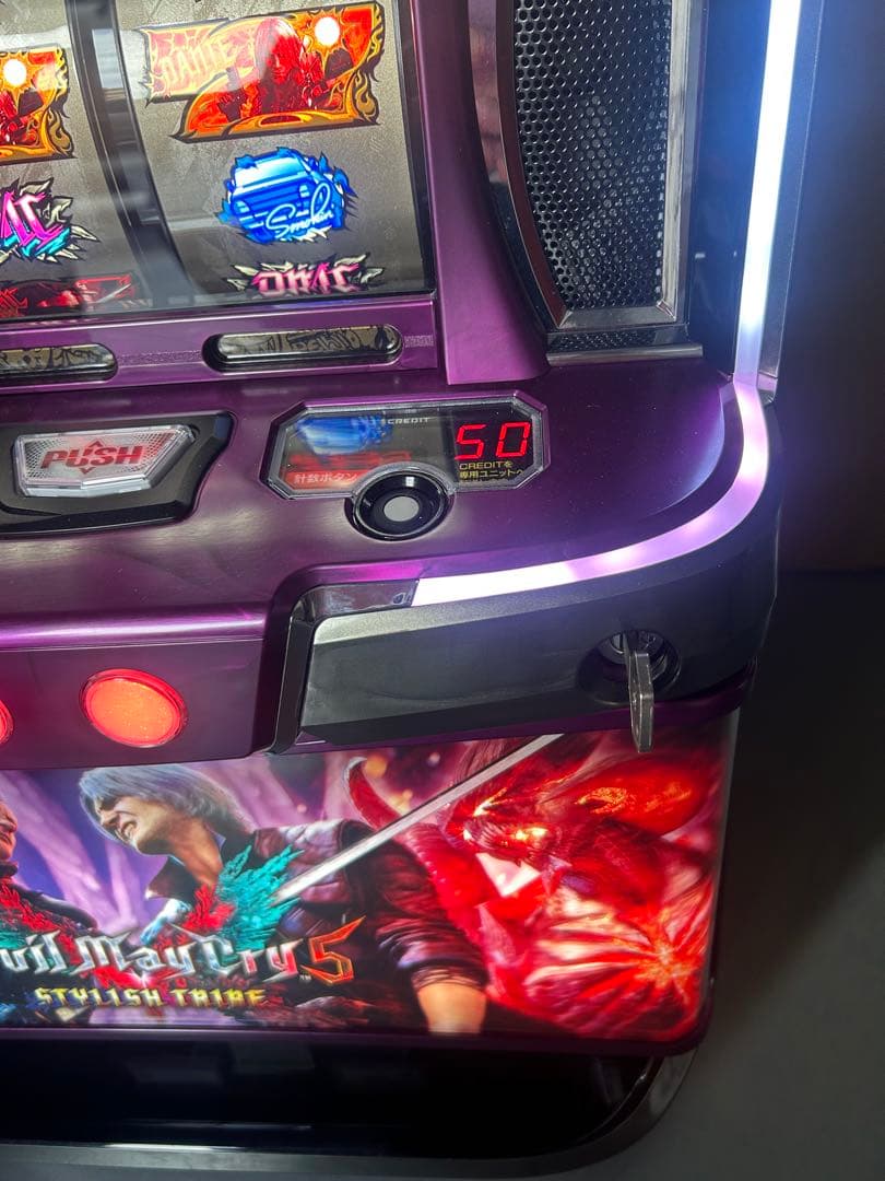 データカウンター対応　スマスロ　実機　Lデビルメイクライ5 家庭用改造済み