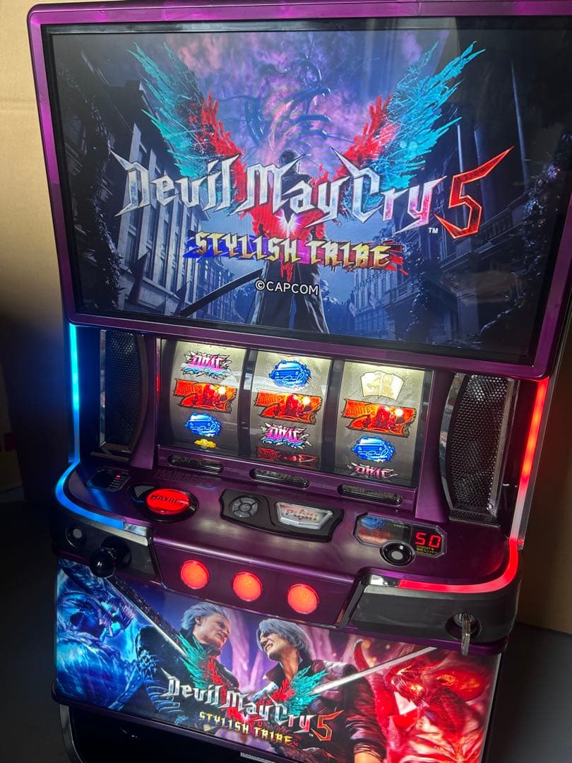 データカウンター対応　スマスロ　実機　Lデビルメイクライ5 家庭用改造済み