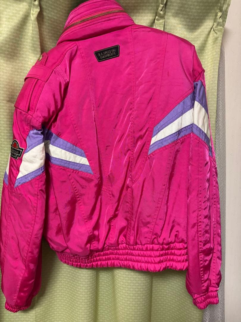 ellesse ピンク ストライプ ジャケット 165