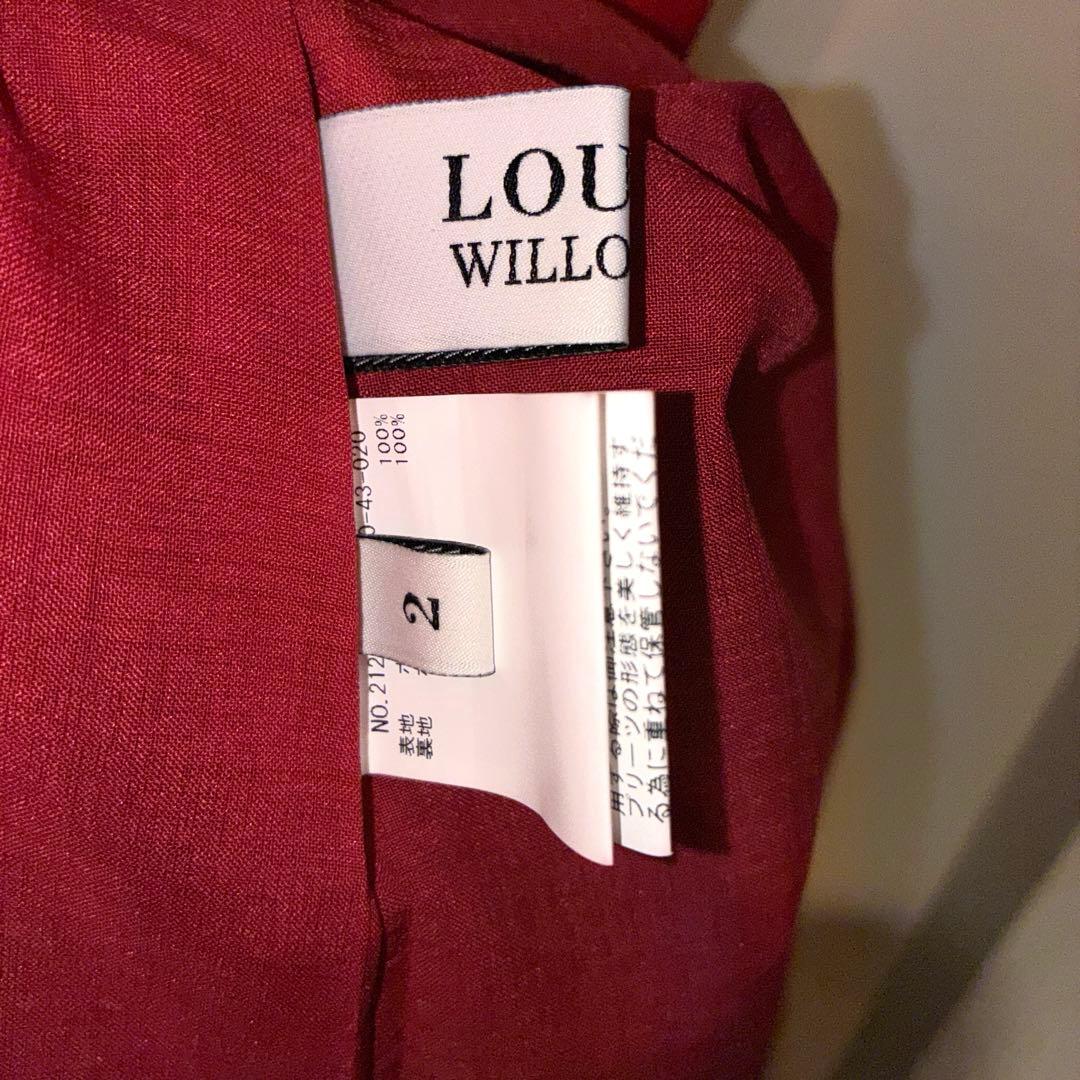 LOULOU WILLOUGHBY ルルウィルビー　ランダムプリーツワンピース