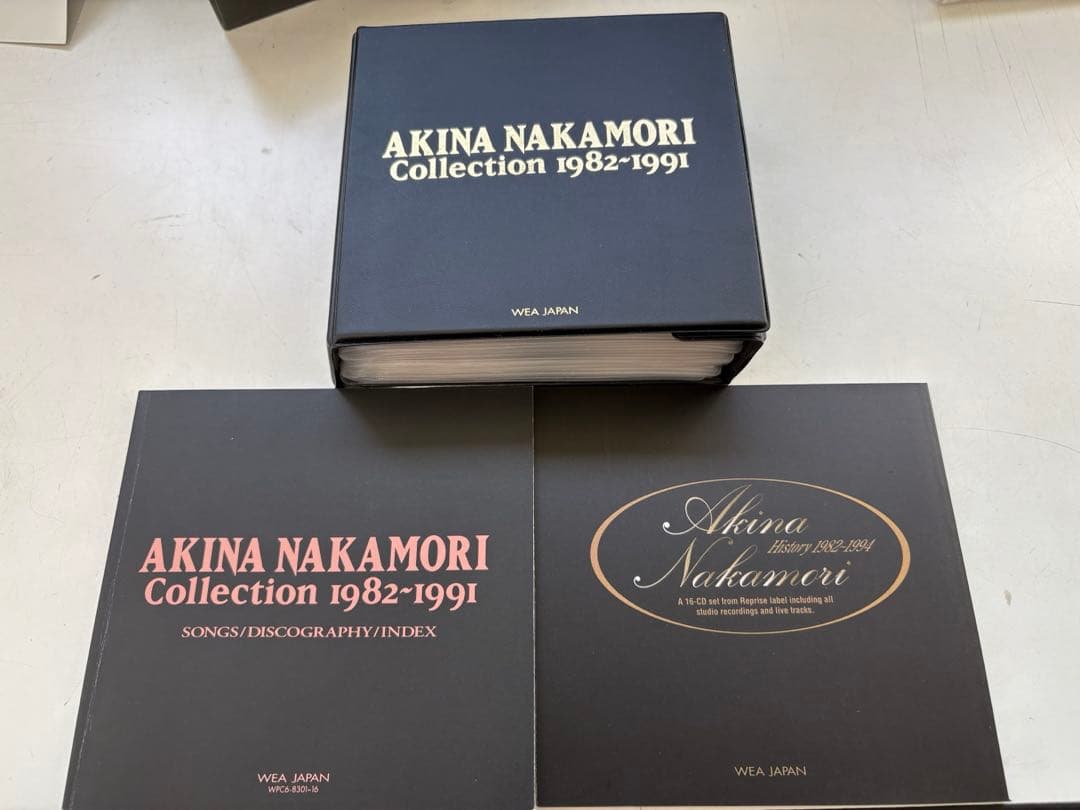 中森明菜コレクション 1982-1991 CD-BOX 16枚組 初回完全限定盤