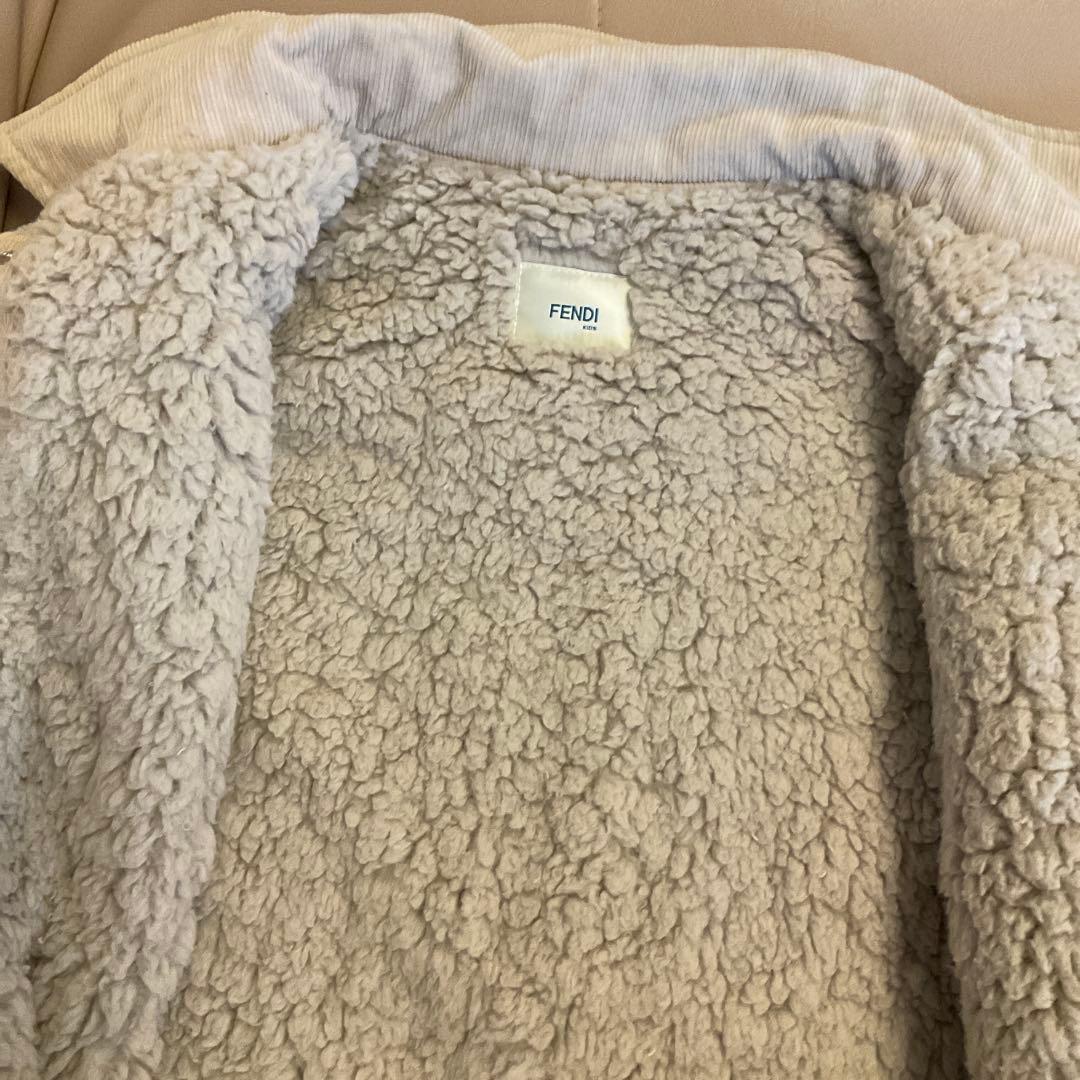 新品同様FENDI コーデュロイ ボアジャケット8A