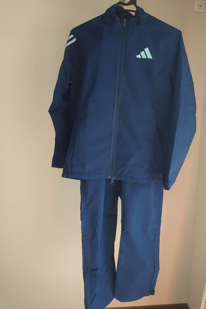 【新品】【未使用 】アディダス ゴルフウェア セットアップ 防寒　レインウェア