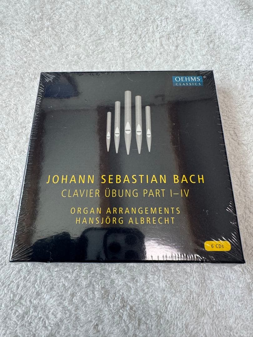 バッハ: クラヴィーア練習曲 I-IV 6CD