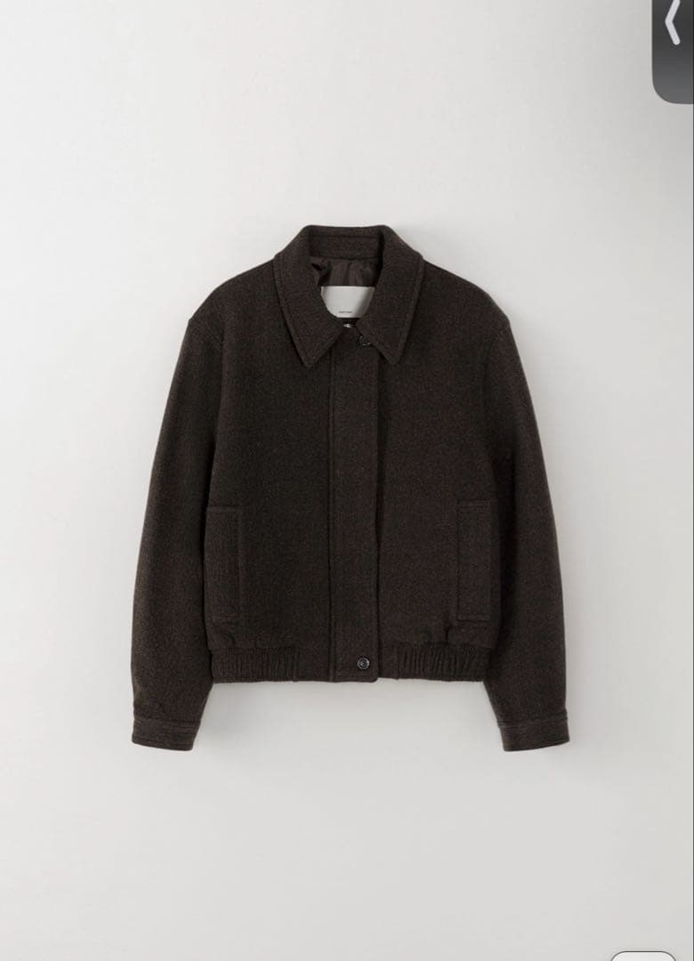 ジャケット・アウター OHOTRO Mannish Wool Blouson Brown S