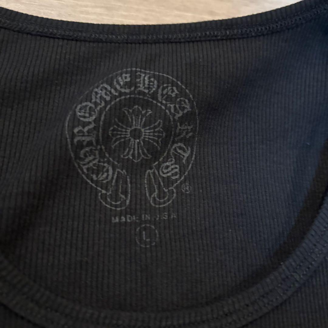 k*様 クロムハーツ ブラック タンクトップ Lサイズ