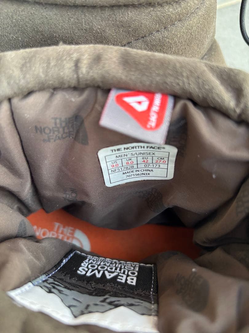 THE NORTH FACE BEAMS 別注 Nuptse Bootie