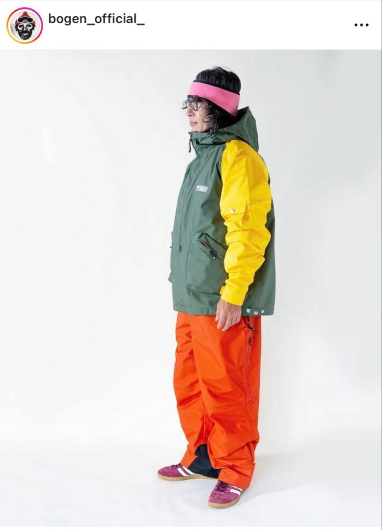 はっ水処理済！bogenボーゲンswingjacket swingpants