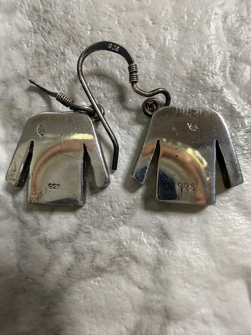 CHANEL シャネル　ピアス　シルバー　ジャケット　刻印あり