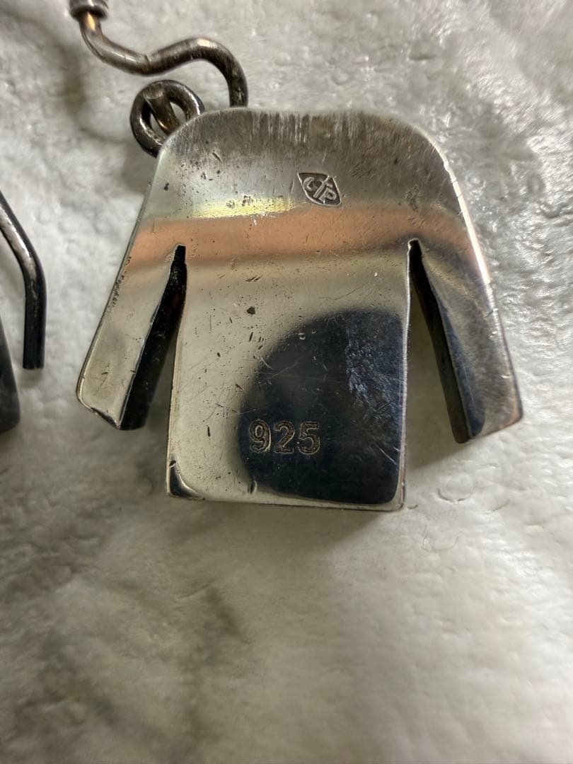 CHANEL シャネル　ピアス　シルバー　ジャケット　刻印あり