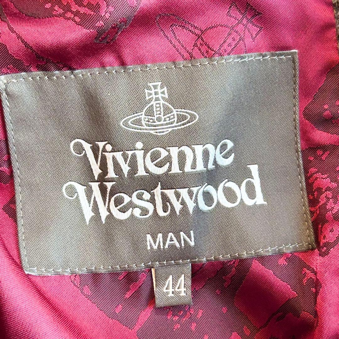 め*か様 【未使用級✨️ヴィヴィアンウエストウッド】 チェック コート オーブ