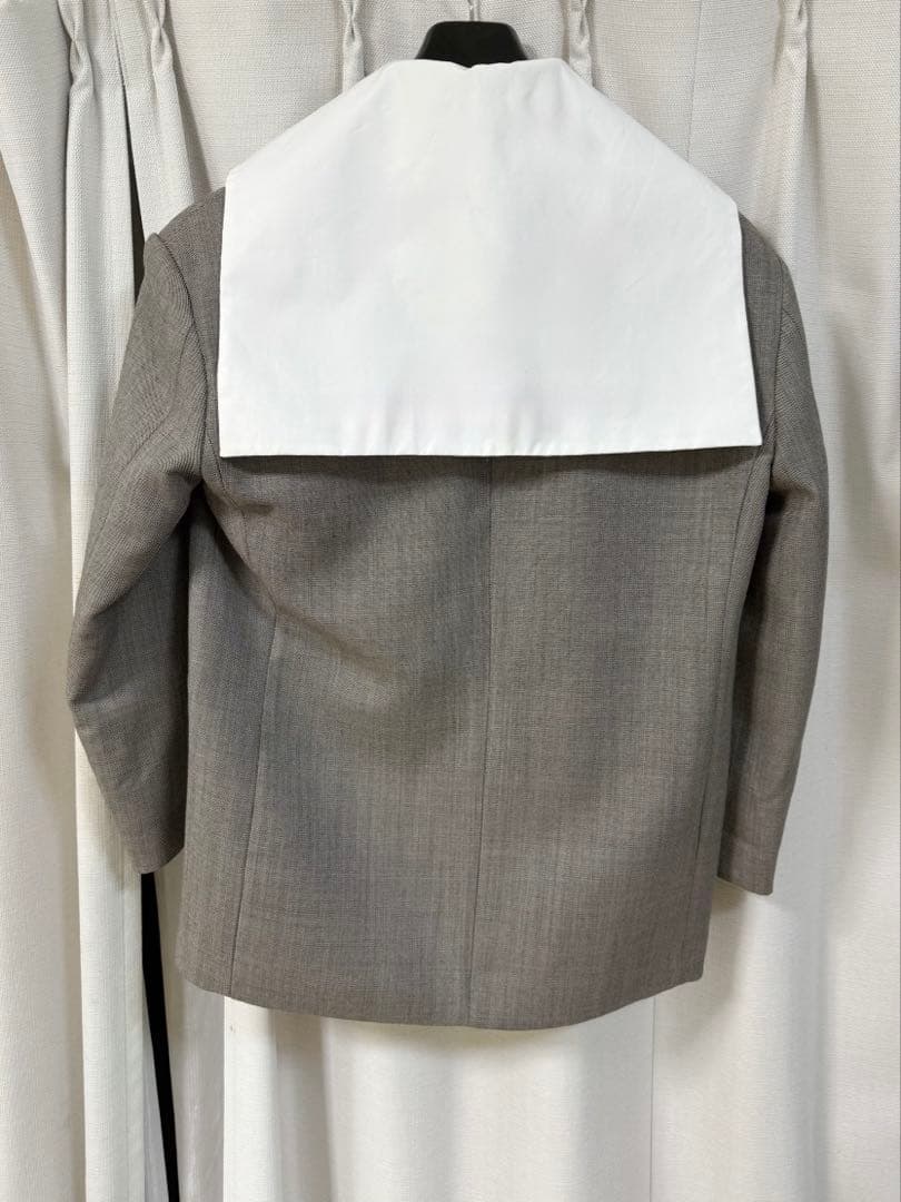 【MaCO 】セーラーカラー テーラードジャケット つけ襟 オーバーサイズ