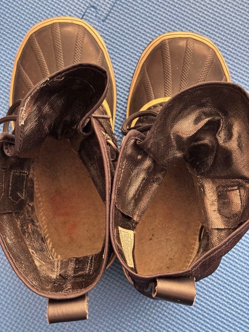 SOREL 防水ブーツ ブラック/ベージュ ファミリー3点セット