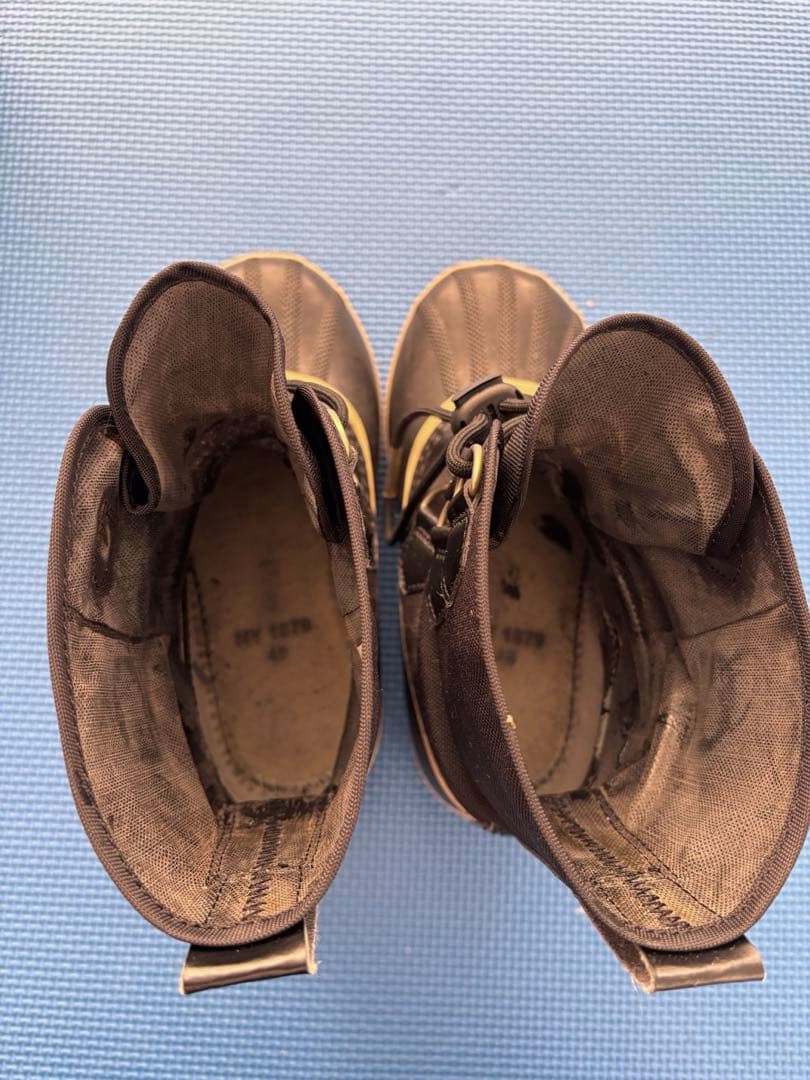 SOREL 防水ブーツ ブラック/ベージュ ファミリー3点セット