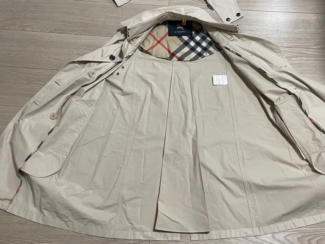 s*6様 バーバリー Burberry London フード取り外し トレンチコ