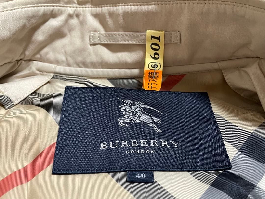 s*6様 バーバリー Burberry London フード取り外し トレンチコ