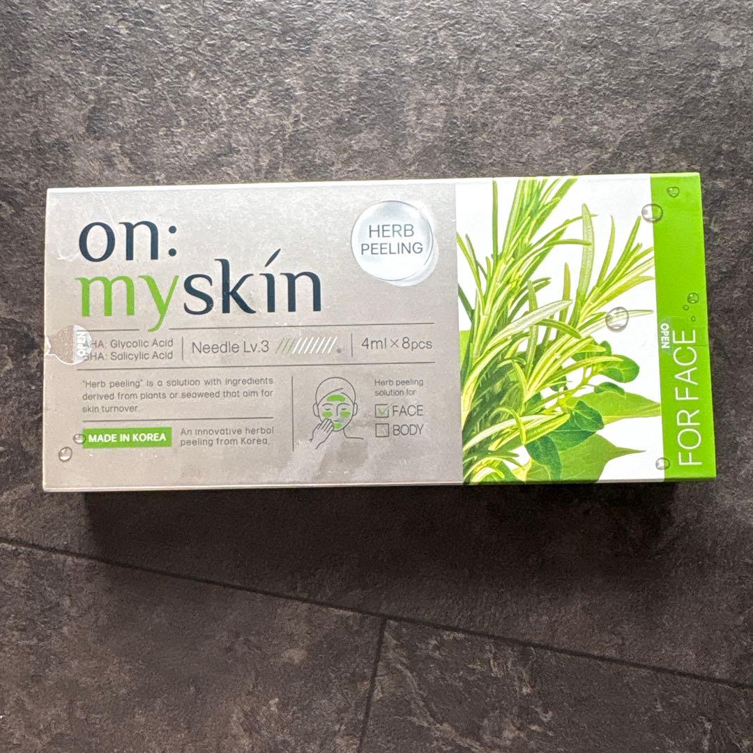 未使用　オンマイスキン　セルフハーブピーリング　フェイス用　ニキビ跡毛穴ケア