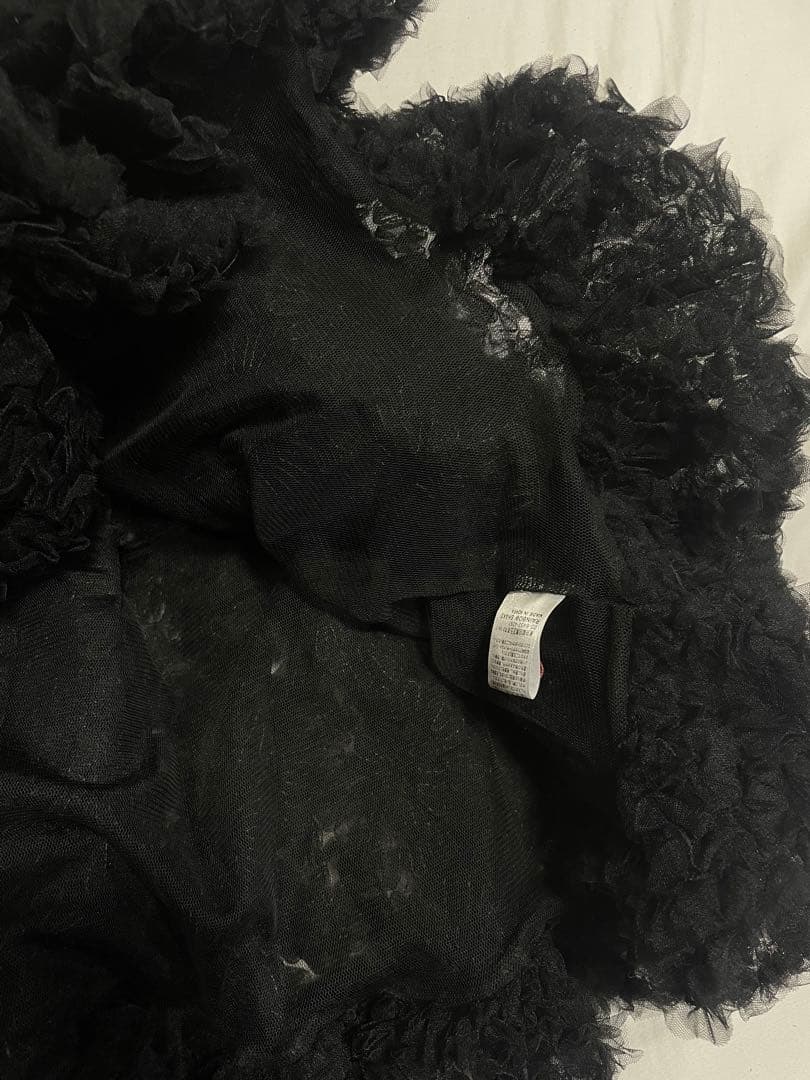 POPPY TULLE BALLOON TUNIC (BLACK) あざぎーにょ