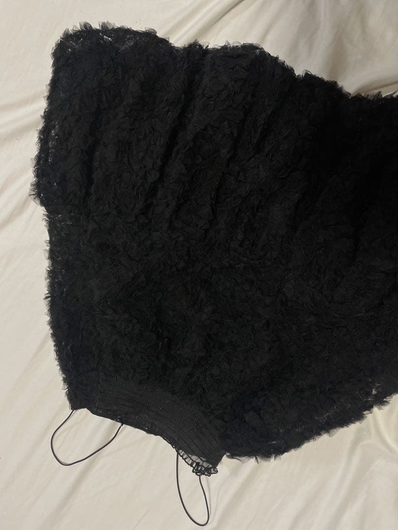 POPPY TULLE BALLOON TUNIC (BLACK) あざぎーにょ