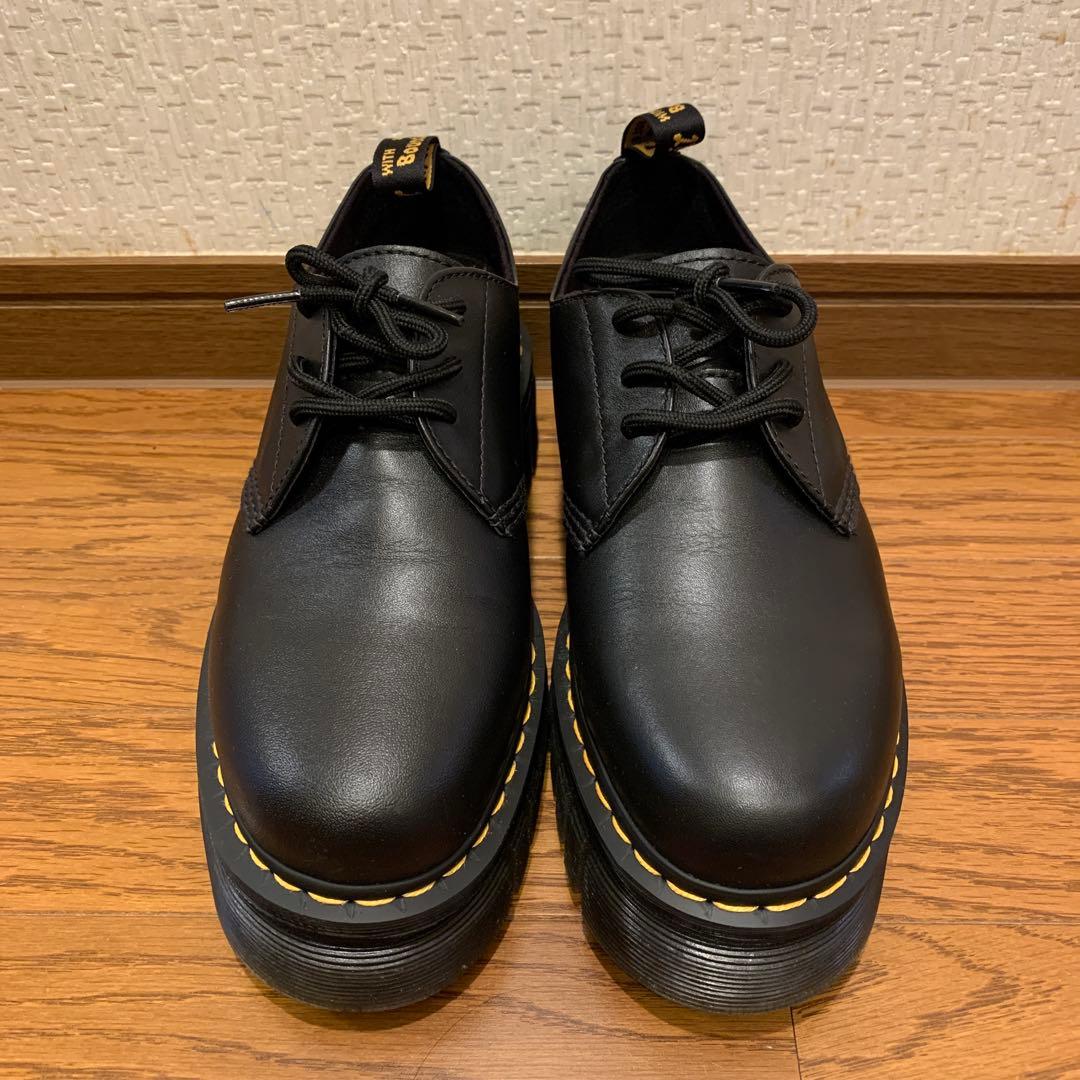 Dr. Martens ブラック ソフトウェア 厚底靴 27cm