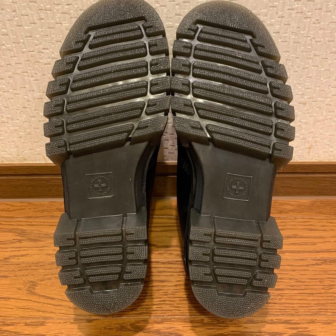 Dr. Martens ブラック ソフトウェア 厚底靴 27cm