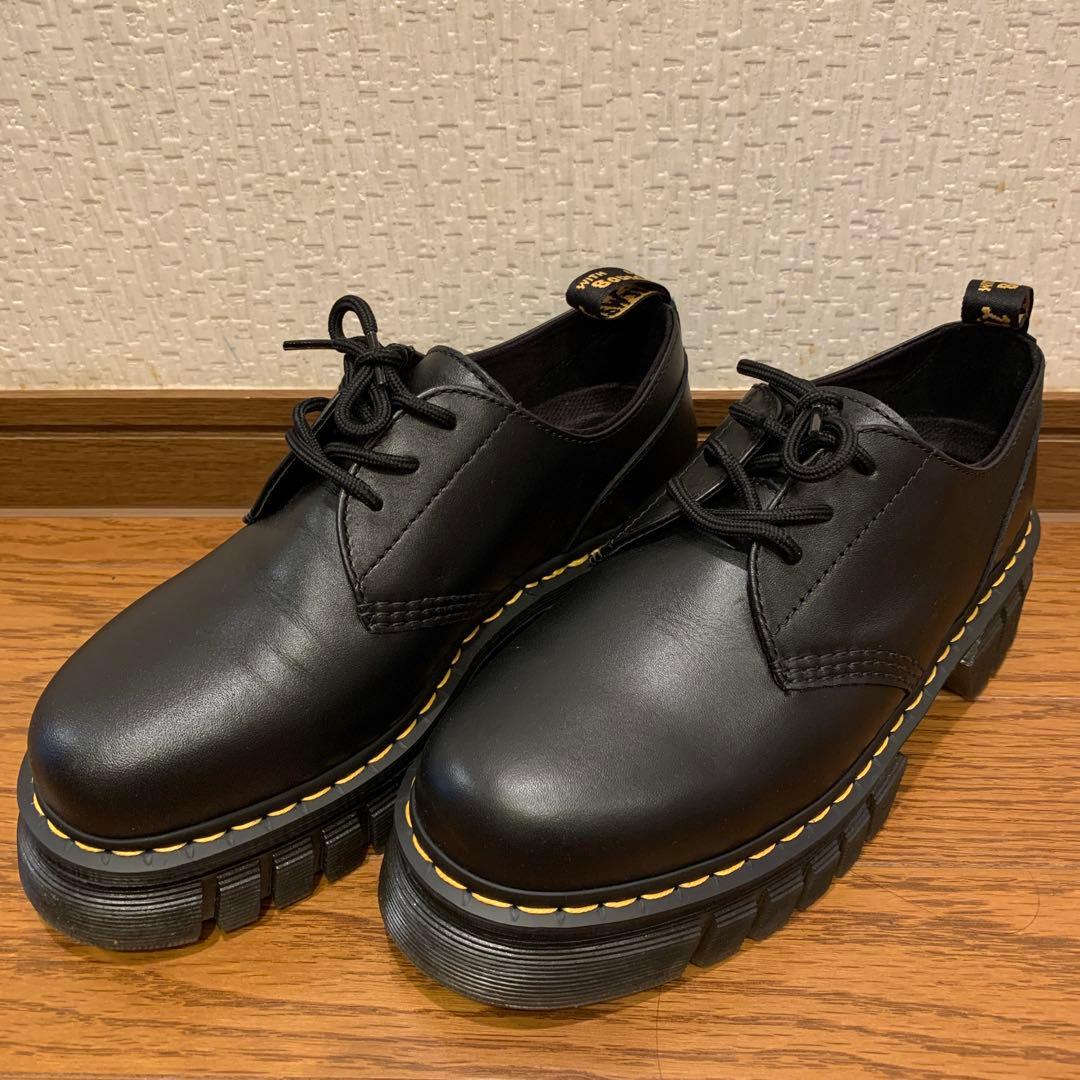 Dr. Martens ブラック ソフトウェア 厚底靴 27cm
