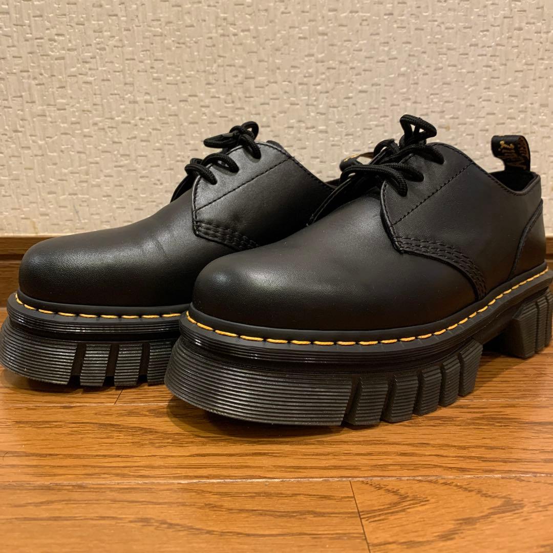 Dr. Martens ブラック ソフトウェア 厚底靴 27cm