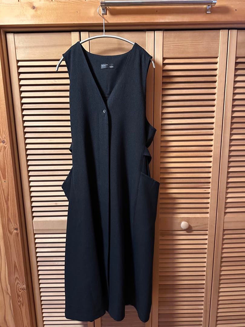 【北欧暮らしの道具店】ジレにもなるワンピース