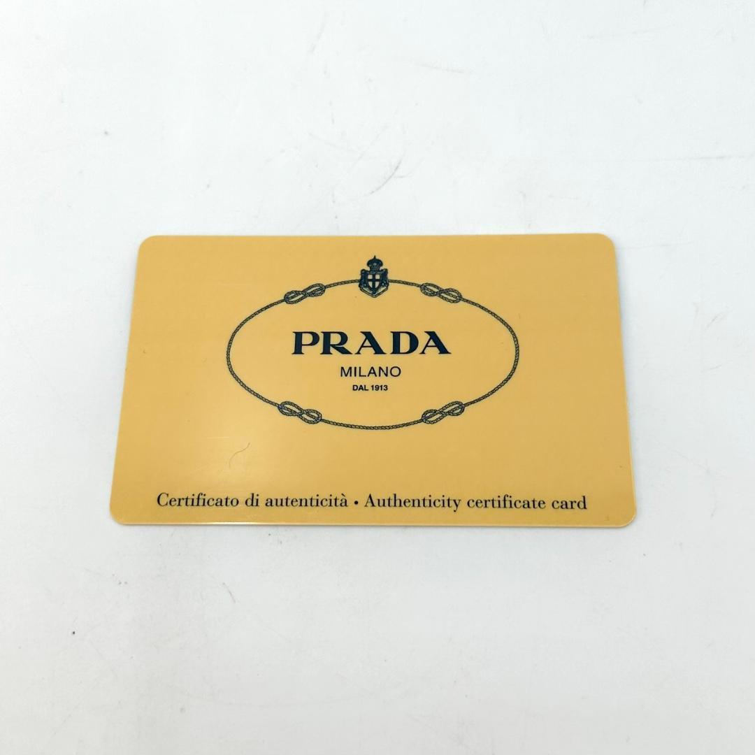 PRADA プラダ ダブルポケット ショルダーバッグ メッセンジャーバッグ 黒