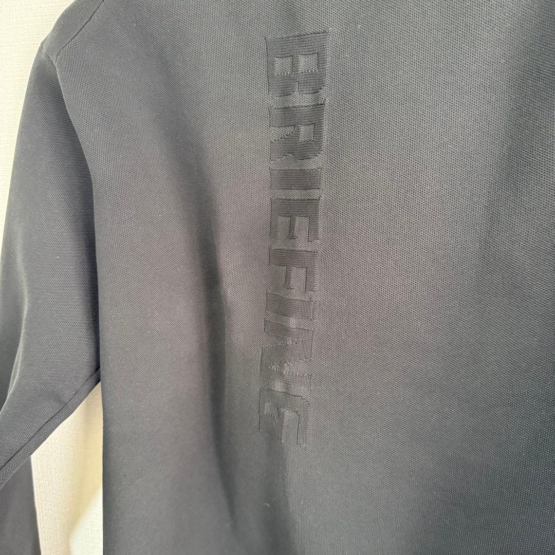 完売 BRIEFING クルーネックニット 撥水 ロゴ