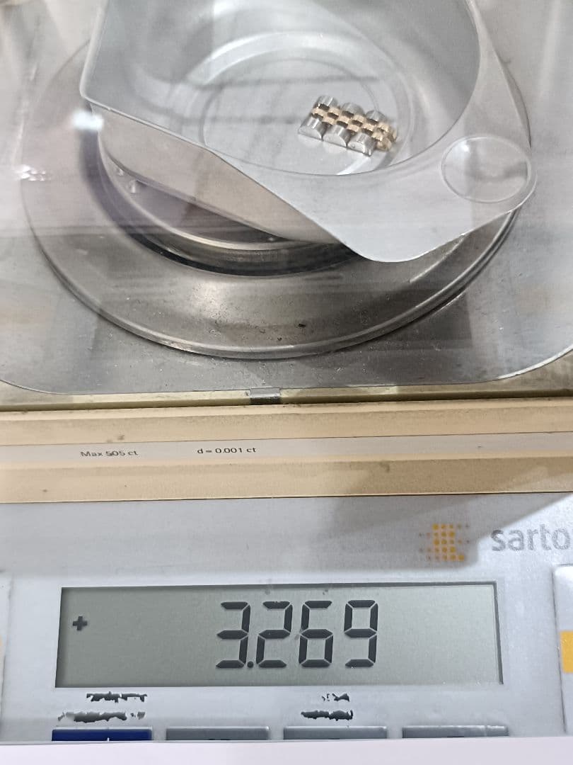 値下げローレックス 69173 純正コマ 3コマ コンビ 9.9mm レディース