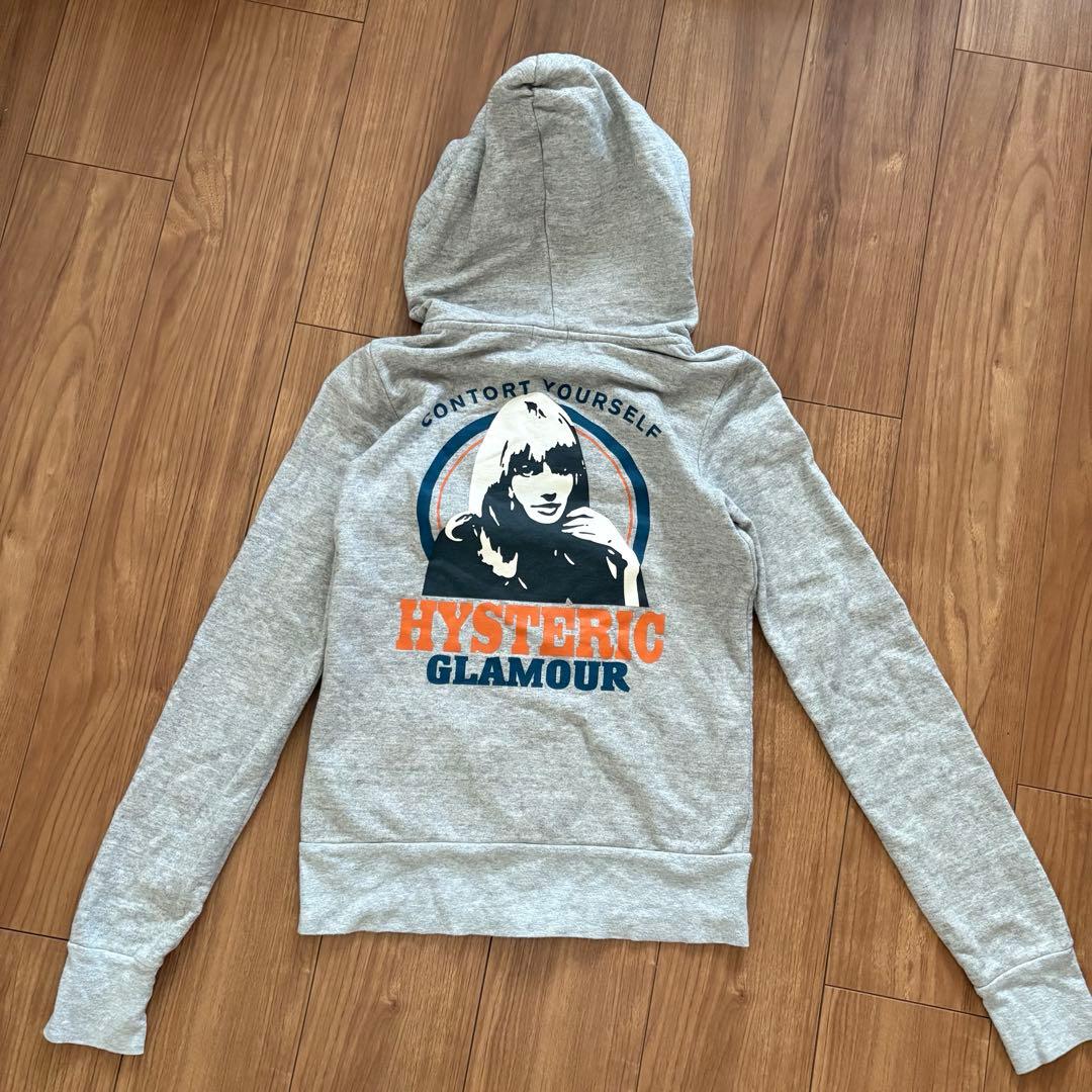 希少 ヒステリックグラマー　ヒスガール　ヴィンテージ　ジップパーカー　Fサイズ