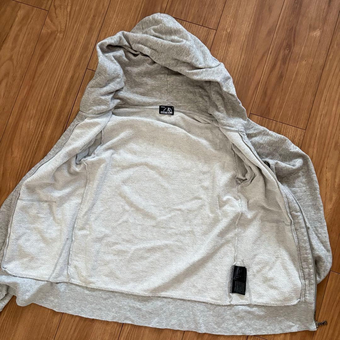 希少 ヒステリックグラマー　ヒスガール　ヴィンテージ　ジップパーカー　Fサイズ