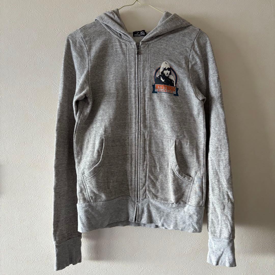 希少 ヒステリックグラマー　ヒスガール　ヴィンテージ　ジップパーカー　Fサイズ