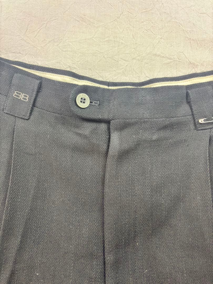 90s BALENCIAGA SPORTS archiveスラックス ブラック