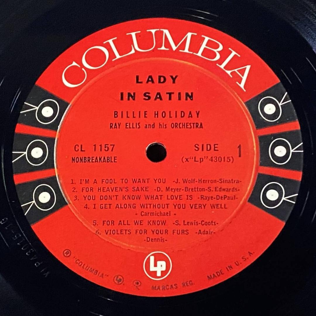 ★不朽の名作【USオリジ／希少MONO／深溝DG／6eye】 ビリー・ホリデイ