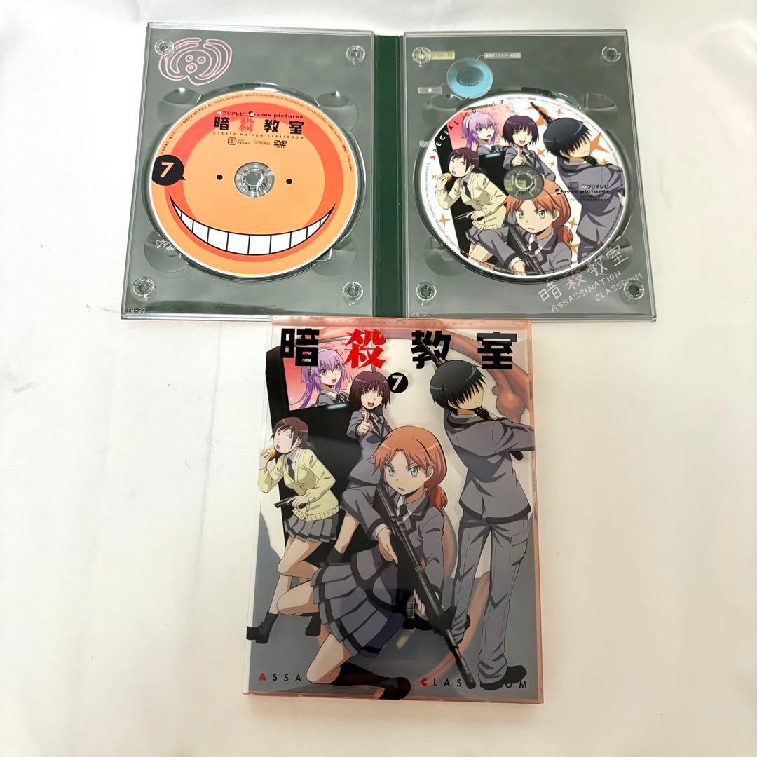 暗殺教室1期 DVD 初回生産限定版1〜8巻セット 収納ボックス付き