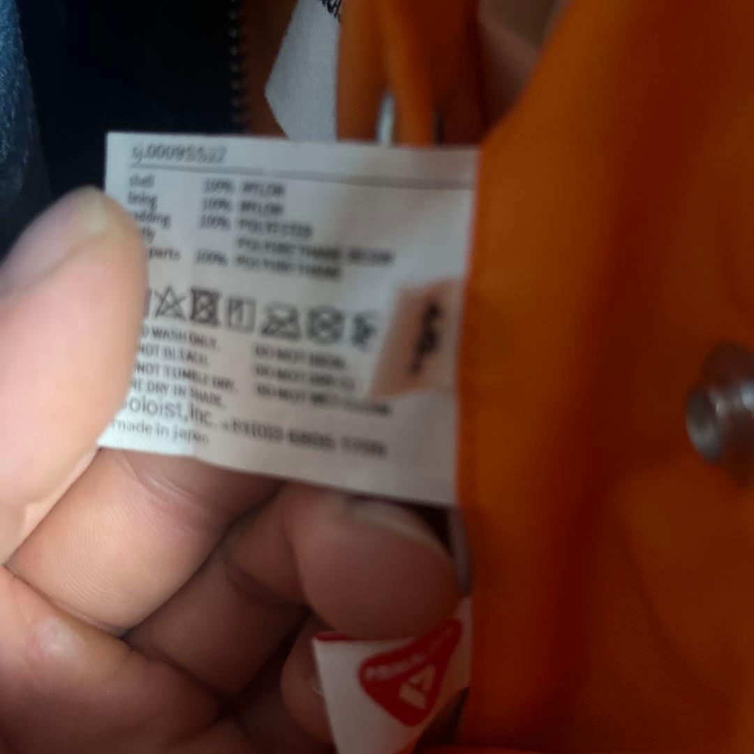 tsoloist フライトジャケット サイズ46 ソロイスト ブラックグレー