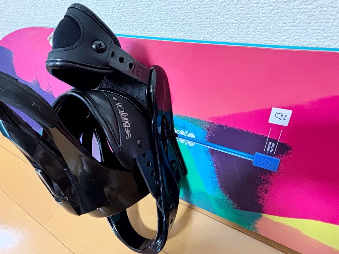 eve BURTON スノーボード 3点セット